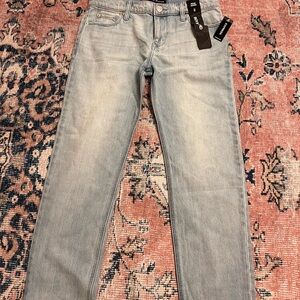 Express Rigid Denim Boyfriend Jean